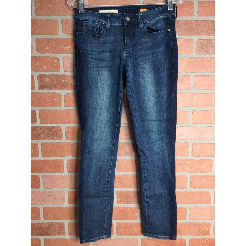 Anthropologie Pilcro and the Letterpress STET Skinny Jeans Low Rise Size 25
